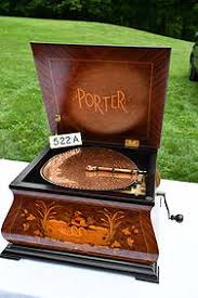 Excellent Porter Disc Music Box