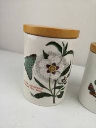 3 Vintage Portmeirion`THE BOTANIC GARDEN` Floral Storage ...