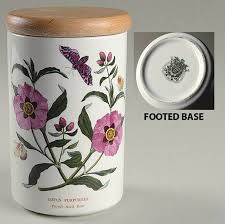 Botanic Garden 7" Storage Jar & Lid by Portmeirion ...