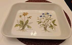 Portmeirion Stoke on Trent Casserole Lasagna Dish 12.5" L ...