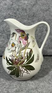Vintage Portmeirion Botanic Garden Christmas Rose Pitcher ...