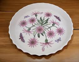 Vintage Portmeirion Botanic Garden Large Quiche Dish W ...