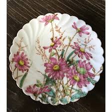 European Porcelain Dessert Plates - Set of 6 | Chairish