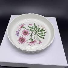 Portmeirion Botanic Garden Treasure Flower 8" Quiche Tart ...
