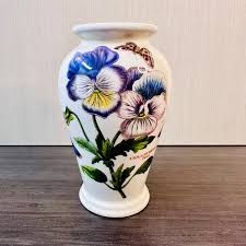 Vintage Portmeirion Botanic Garden Vase Viola Hybrida Pansy ...