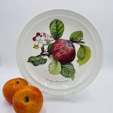 Pomona Portmeirion "THE HOARY MORNING APPLE" Stoneware ...