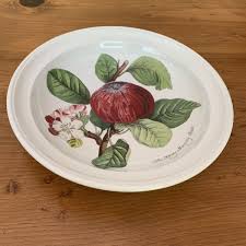 English Portmeirion The Hoary Morning Apple 8-5/8" Rimmed ...