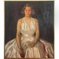 Mid Century Portrait of a Debutante - Etsy