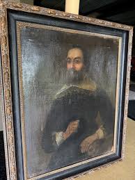 18th Century Antique Oil Painting On Canvas In Original ...