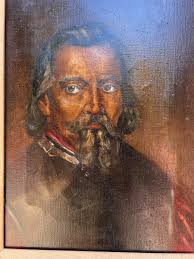 Ernest Burnett Hood, British Artist (1932-1988) Oil on canvas painting, Portrait | eBay