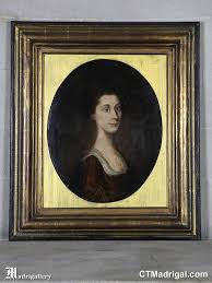 Antique Georgian Painting Oil Portrait on Canvas, 18th 19th Century Regency Young Woman 1700s 1800s 18C 19 C., Gold Gilt Gilded Frame Oval - Etsy