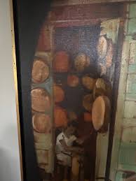 Glenna Putt Oil Painting 1970s Copper Souk Essaouira Morocco ...