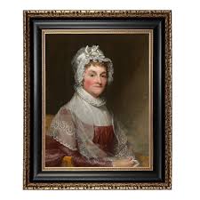 Abigail Smith Adams by Gilbert Stuart (American, 1755-1828) Vintage Print - Schooner Bay Company