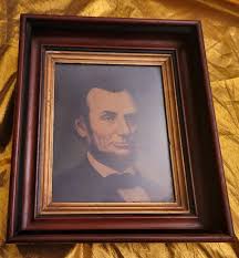 AN UNUSUAL PORTRAIT OF ABRAHAM LINCOLN by JOHN HARRISON LITTLEFIELD - Framed VTG | eBay