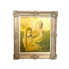 Vintage Oil Painting in the Style of Mario Casini Framed - Etsy