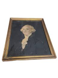 Antique Portrait George Washington Framed Gifted to Wally ...