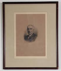 Lot - PRESIDENT WARREN G. HARDING AUTOGRAPHED ETCHING
