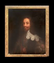 Large 17th Century Portrait of King Charles I Of England ...