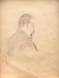 'Portrait of the composer Alexander Glazunov (1865-1936 ...