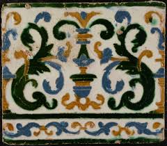 Fine and Rare Hispano-moresque Tile – Toledo, Spain (c ...