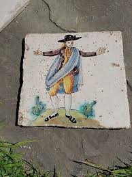 Ancient Antique CATALAN CERAMIC Tile Azulejo? 17thc.? | eBay