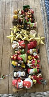 Handmade Whimsical 29 Christmas Vintage Ornaments Decor Bundle | eBay