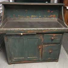 Primitive American Metal Lined High Back Dry Sink Blue Green Paint 22d20d31h44h46w Shipping is Not Free - Etsy Denmark