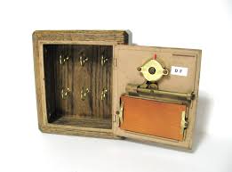 Key Safe Made From A 1964 Post Office Box Door Combination ...