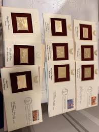 Postal Commemorative Society 22K Gold Stamps | Mercari