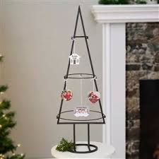 Metal Tabletop Christmas Tree Ornament Display Holder