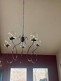 GoldSwift 3 Pack Round Sphere Glass Globes for Light ...