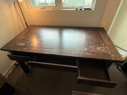 Large Solid Wood Desk for Sale in Los Angeles, CA - OfferUp