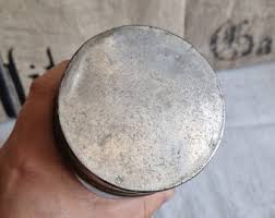 Antique Hot Water Bottle Vase Metal Shabby Vintage France - Etsy