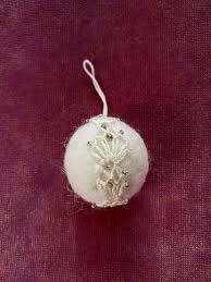 Felt and Needlelace Ornament (armenian - Janyak) - Etsy