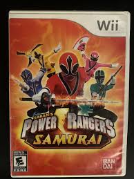 Power Rangers Samurai (Nintendo Wii, 2011) With Manual CIB ...