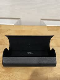 Prada Glasses Sunglasses Case Hard Magnetic Closure Black ...