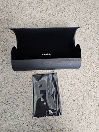 Prada Eye Glass Case Black | Mercari