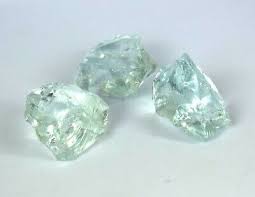 Natural Aqua Blue Aquamarine 90 Ct.+/3 Pcs Gemstone Rough ...