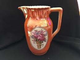 Beautiful Vintage German Lusterware Chocolate Pot | eBay