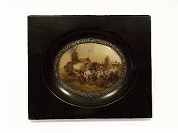 Early 1800 French school fine miniature, Battle of Valmy | eBay