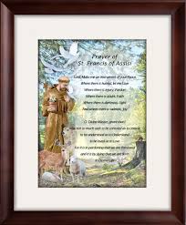 St. Francis Prayer - Framed on Fine Art Paper