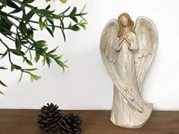 8.9inch Resin Praying Angel Sculpture Figurine For Gifts Home Decoration Praying | eBay