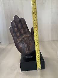 Praying Hands Bookends 10" Mid Century Modern Decorative Hands Greater Condition | eBay