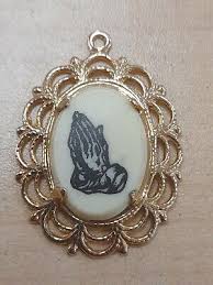 Praying Hands Medal | eBay
