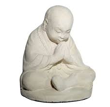 Oriental Furniture Warehouse Japanese garden statue of monk ...