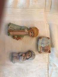 Homco Children Nativity Set 3 REPLACEMENT Pieces Porcelain ...