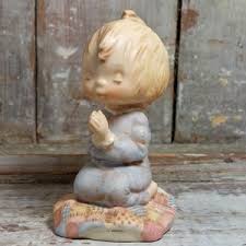 GOEBEL Hallmark Child Praying Figurine Figure ~ Cute 1972 ...