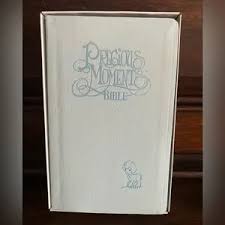 Other | Precious Moments Bible 1985 Blue Mist Leatherflex ...
