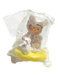 Rare NWT Hallmark 1974 Merry Miniatures Child in Bunny Suit ...