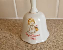 Vintage Fine China Christmas Bell 1986 ~ “ring in Christmas ...
